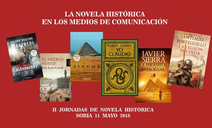 II Jornadas de novela histórica Soria 11-5-2018