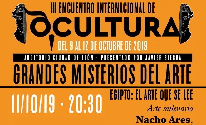 Ocultura 2019 León: Egipto. El arte que se lee 11-10-2019